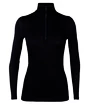 Damen T-Shirt Icebreaker  200 Oasis LS Half Zip