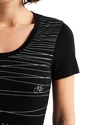 Damen T-Shirt Icebreaker  Tech Lite II SS Scoop Tee Hill Sprint Black