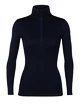 Damen T-Shirt Icebreaker  W 260 Tech LS Half Zip MIDNIGHT NAVY