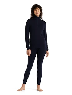 Damen T-Shirt Icebreaker  W 260 Tech LS Half Zip MIDNIGHT NAVY