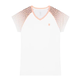 Damen T-Shirt K-Swiss Hypercourt Top White