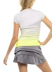 Damen T-Shirt Lucky in Love  Turn Up The Pleat Neon Yellow