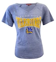 Damen T-Shirt Mitchell & Ness Home Stretch V-Neck NBA Golden State Warriors
