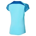Damen T-Shirt Mizuno  Charge Printed Tee  Blue Glow