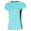 Damen T-Shirt Mizuno  DryAeroFlow Tee Angel Blue