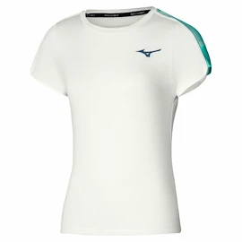 Damen T-Shirt Mizuno Frontier Tee W White