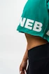 Damen T-Shirt Nebbia  Crop top tričko POWERHOUSE Zelená