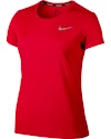 Damen T-Shirt Nike Breathe Rapid Running Top Siren Red