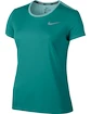Damen T-Shirt Nike Breathe Rapid Running Turbo Green