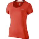 Damen T-Shirt Nike Contour Orange