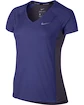 Damen T-Shirt Nike Dry Miler Running Dark Iris