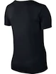 Damen T-Shirt Nike VNECK Training Black