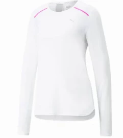 Damen T-Shirt Puma Run Cloudspun Marathon LS Tee Puma White