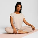 Damen T-Shirt Puma  Studio Foundation Tee Rose Quartz