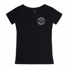 Damen T-Shirt Roster Hockey Play Hard Black