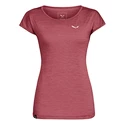 Damen T-Shirt Salewa  Puez melange dry Mauvemood