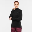 Damen T-Shirt Salomon  Comet Seamless HZ Black/Ebony