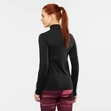 Damen T-Shirt Salomon  Comet Seamless HZ Black/Ebony