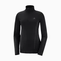 Damen T-Shirt Salomon  Comet Seamless HZ Black/Ebony