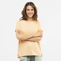 Damen T-Shirt Salomon  Outline Summer SS Tee Apricot Ice