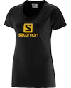 Damen T-Shirt Salomon Polylogo Black