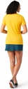 Damen T-Shirt Smartwool  Merino Sport 150 Crankset Short Sleeve Mango Sorbet