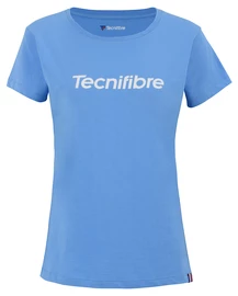 Damen T-Shirt Tecnifibre Club Cotton Tee Azur