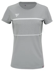 Damen T-Shirt Tecnifibre Club Tech Tee Silver