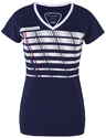 Damen T-Shirt Tecnifibre  Lady F2 Navy/White