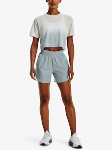 Damen T-Shirt Under Armour  DIP DYE CROP SS-GRY L