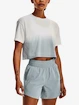 Damen T-Shirt Under Armour  DIP DYE CROP SS-GRY XXL