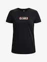 Damen T-Shirt Under Armour  GRADIENT PILL SS-BLK