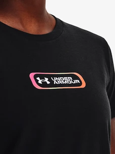 Damen T-Shirt Under Armour  GRADIENT PILL SS-BLK