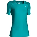 Damen T-Shirt Under Armour HeatGear Alpha SS Turquoise