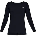Damen T-Shirt Under Armour HeatGear Long Sleeve Black XS