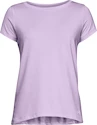 Damen T-Shirt Under Armour HG SS Purple