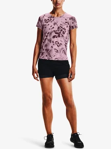 Damen T-Shirt Under Armour  Iso-Chill 200 Print SS-PNK XS