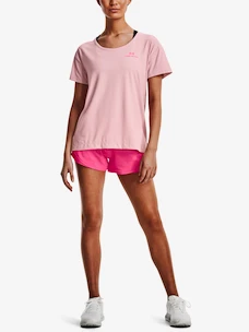 Damen T-Shirt Under Armour  Rush Energy SS-PNK XS