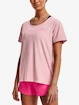 Damen T-Shirt Under Armour  Rush Energy SS-PNK XS