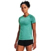 Damen T-Shirt Under Armour Seamless Run SS-GRN