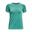 Damen T-Shirt Under Armour Seamless Run SS-GRN