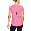 Damen T-Shirt Under Armour Streaker 2.0 Shift Short Sleeve rosa