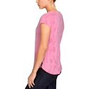 Damen T-Shirt Under Armour Streaker 2.0 Shift Short Sleeve rosa