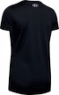 Damen T-Shirt Under Armour Tech SSC Graphic Black