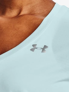 Damen T-Shirt Under Armour  Tech SSV - Twist-BLU XS