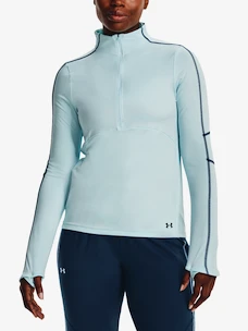 Damen T-Shirt Under Armour  Train CW 1/2 Zip-BLU