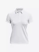 Damen T-Shirt Under Armour Zinger Short Sleeve Polo weiss White