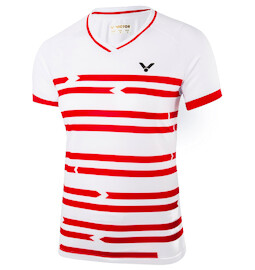 Damen T-Shirt Victor Denmark 6628 White - Gr. XS