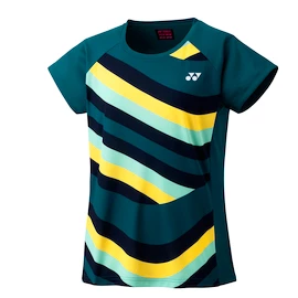 Damen T-Shirt Yonex Womens T-Shirt 16694 Blue/Green