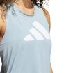 Damen Tank-Top adidas  3-Stripes Logo Magic Grey